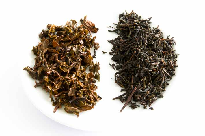 Earl Grey - suchý a mokrý list