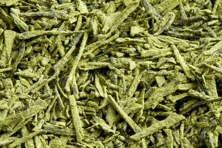 Matcha Iri Sencha - detail listu