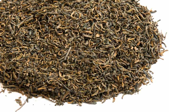 Šestnáctiletý Puerh s vůní kafrového dřeva - list